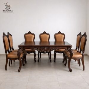 Latest Design of Wooden Dining Table Set by Shalvika Living Innovations