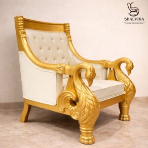 Luxury Swan Chair Design for Guruji