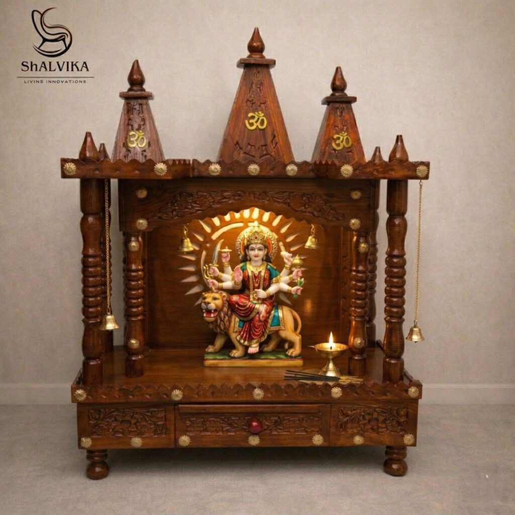 Small Mandir Design for Navratri