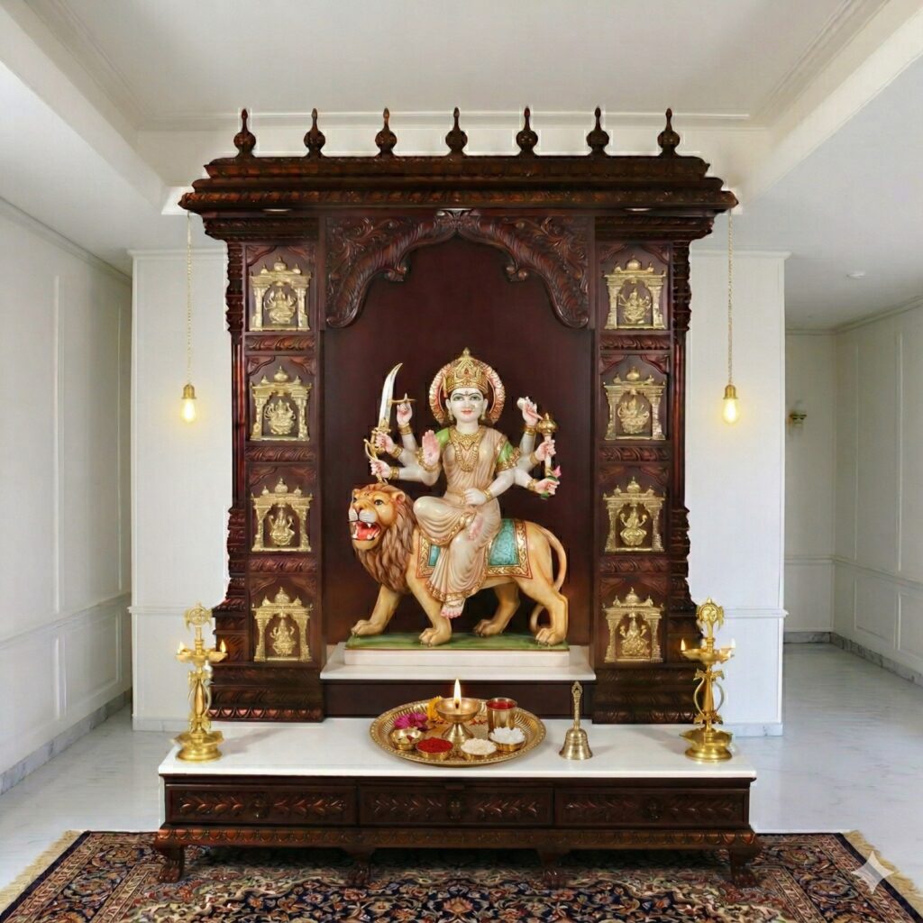 South Indian Style Mandir