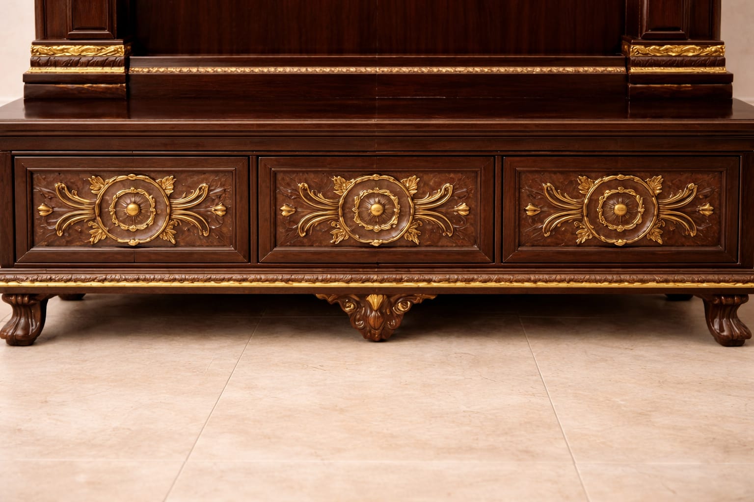 Traditional Pooja Wooden Mandir for Home by Shalvika Living Innovation