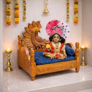Bed for Laddu Gopal Ji in Traditional Style