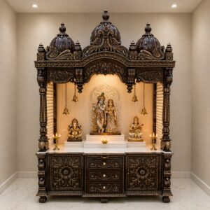 Buy Premium Designer Puja Mandir for Home Online in India