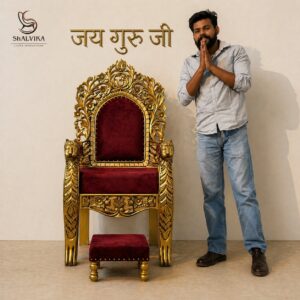Handcrafted Guruji Satsang Chair Online India