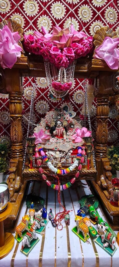 Kanha Ji Jhula Customer Feedback images for Shalvika Living