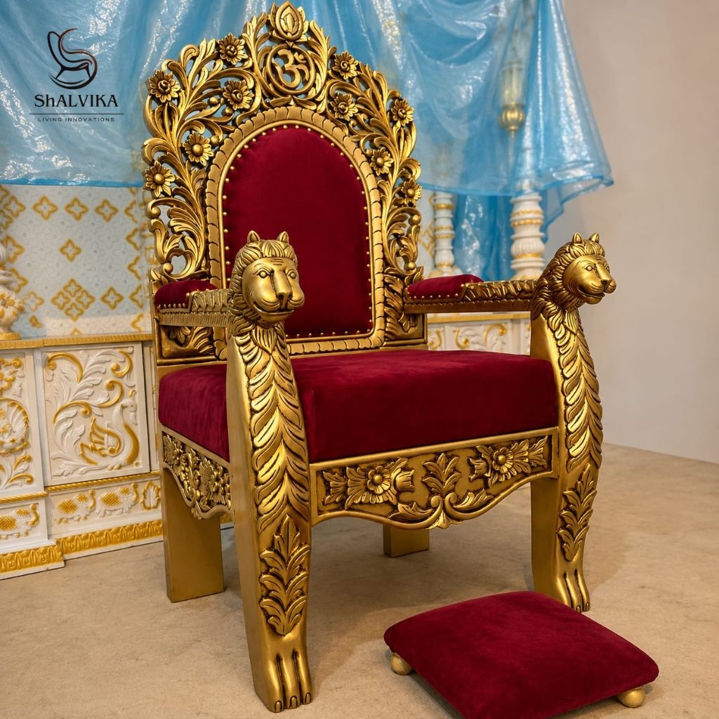 guruji satsang chair online with paduka chowki