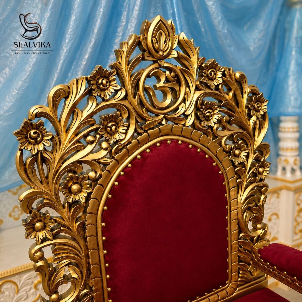 Handcrafted Guruji Satsang Chair Online India - Image 6