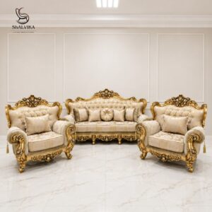 Premium Luxury Sofa Set Design for Elegant Living Rooms