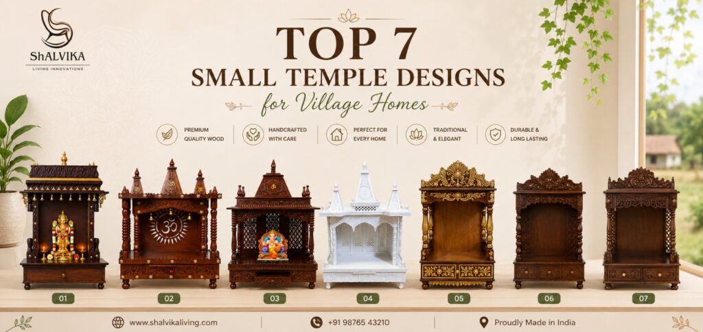 Top 7 Small Temple Design for Village Homes