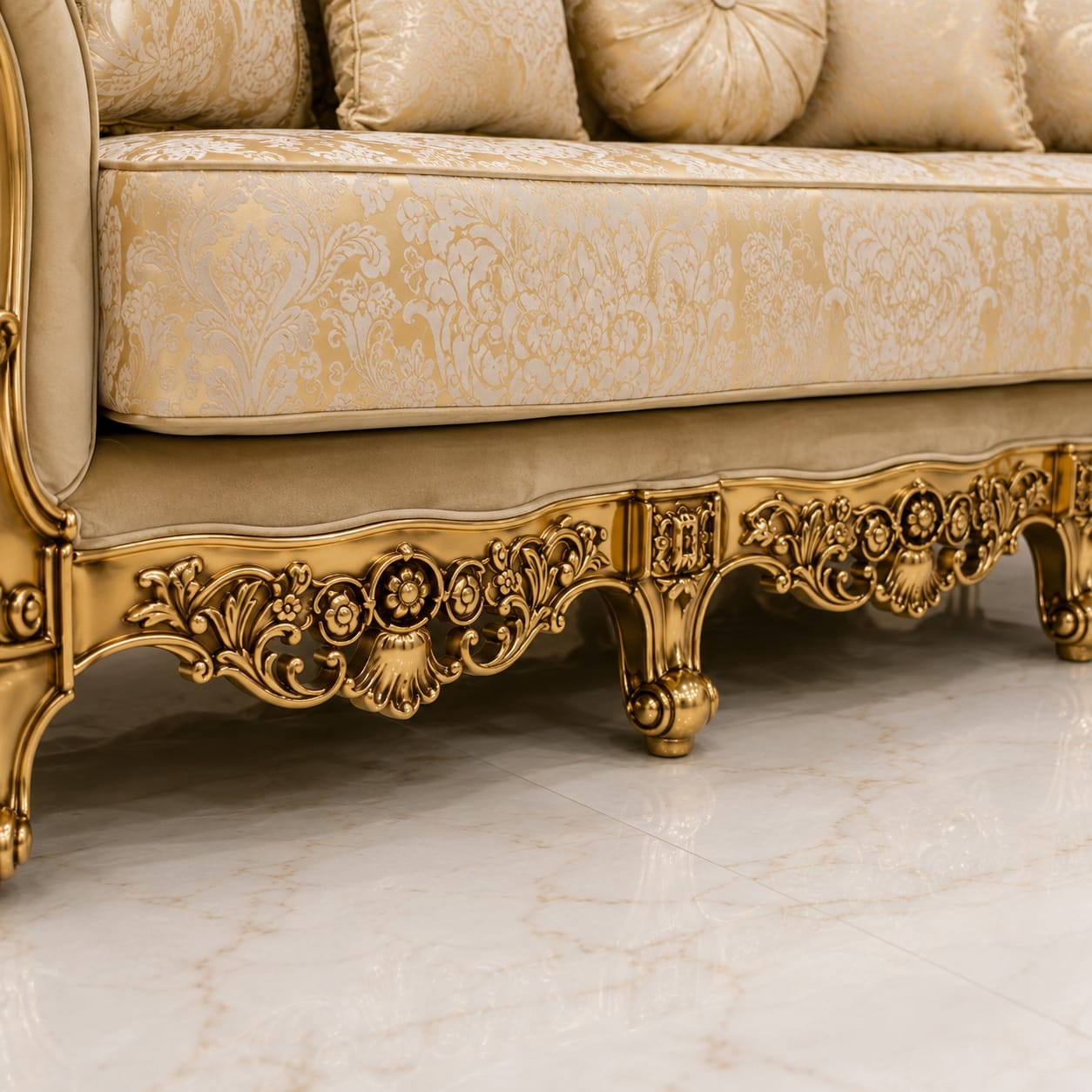 Designer Luxury Sofa Set for Stylish Living Room Interior