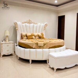 Modern Round Bed Design for Luxury Bedroom Interiors