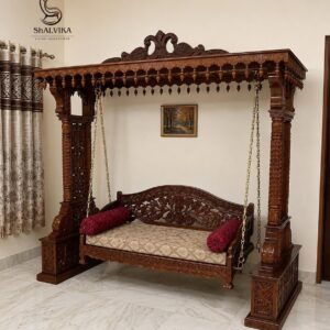 Buy Luxury Handcrafted Wooden Swing Online