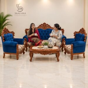5 Seater Sofa Set Best Design By Saharanpur Craftsmenship