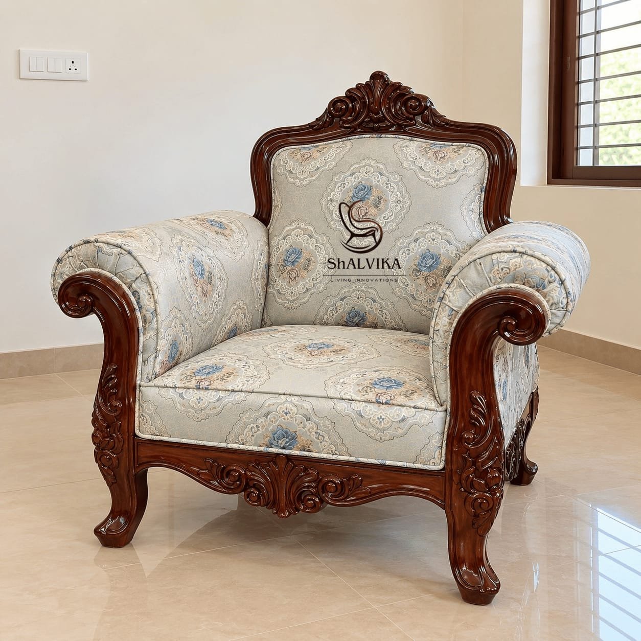 Carved Sofa Set for Living Room Design Online at Best Price