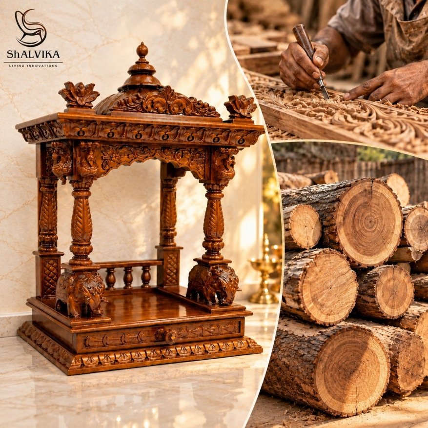 Best Wood For Furniture Making in Teak by Shalvika Living