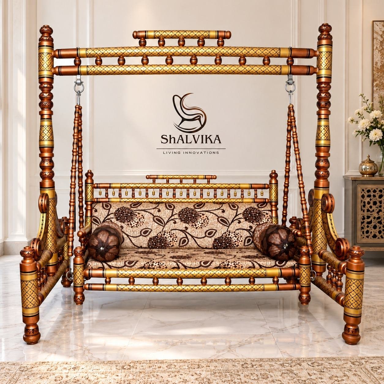 Premium Sankheda Jhula Designs for Living Room by Shalvika Living